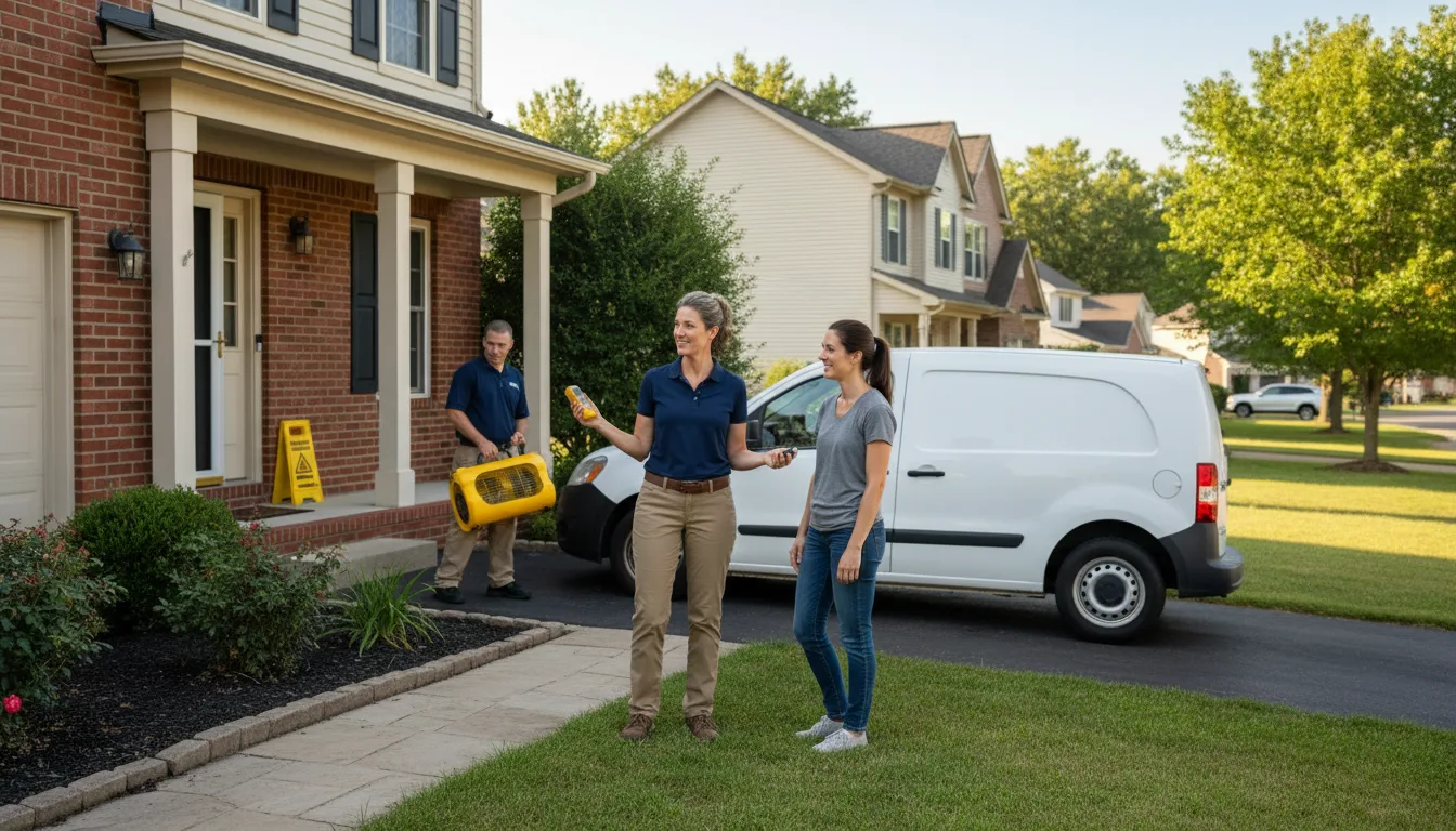 Water restoration image for Fire And Smoke Damage Restoration in Throckmorton, TX